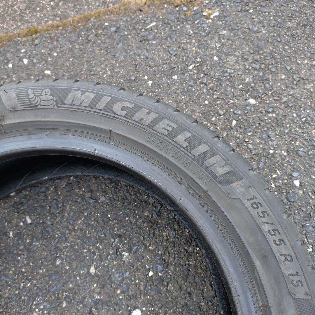 165/55Ｒ15 ブリヂストン2本 ミシュラン2本 合計4本 手渡し大歓迎