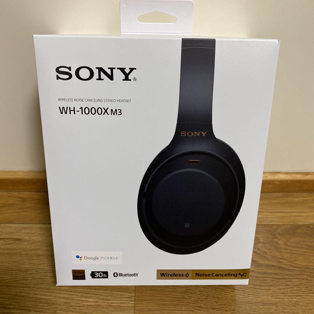 SONY WH-1000XM3(B) ほぼ新品未使用 SONY WH-1000XM3(B)通販