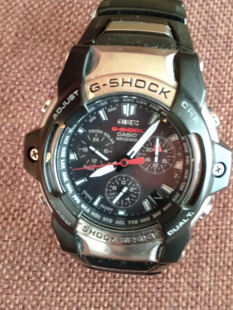 激レア！廃番！G-S HOCKGS-1000Jクロノグラフ！電波タフソーラー！