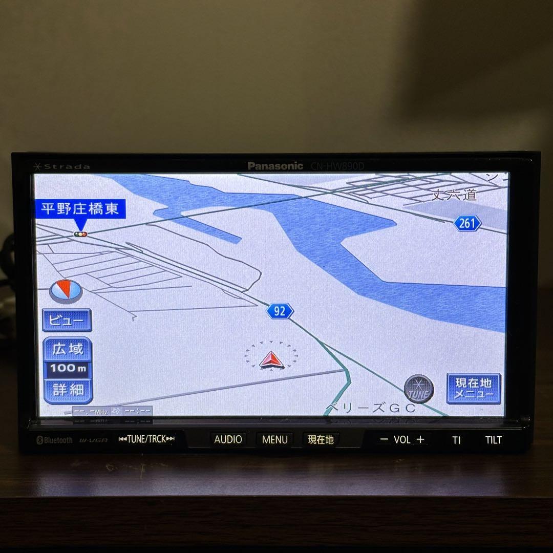 SUBARU純正 Panasonic CN-HW890DFA 2010年データ