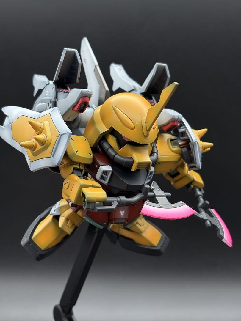 SDガンダム BB戦士 SEED ザクセット　塗装済み完成品