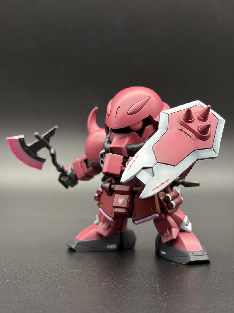 SDガンダム BB戦士 SEED ザクセット　塗装済み完成品