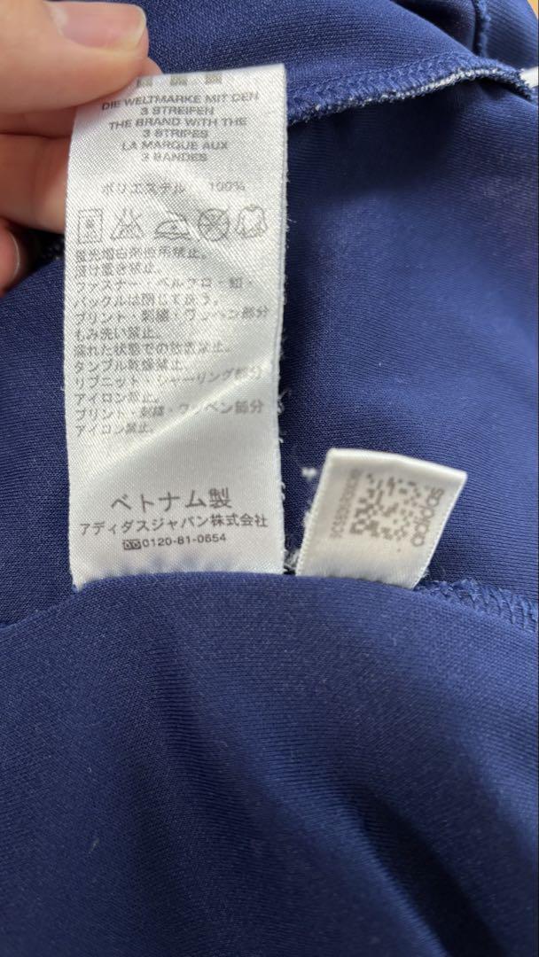 ウェア 00s adidas game shirt archive tech y2k