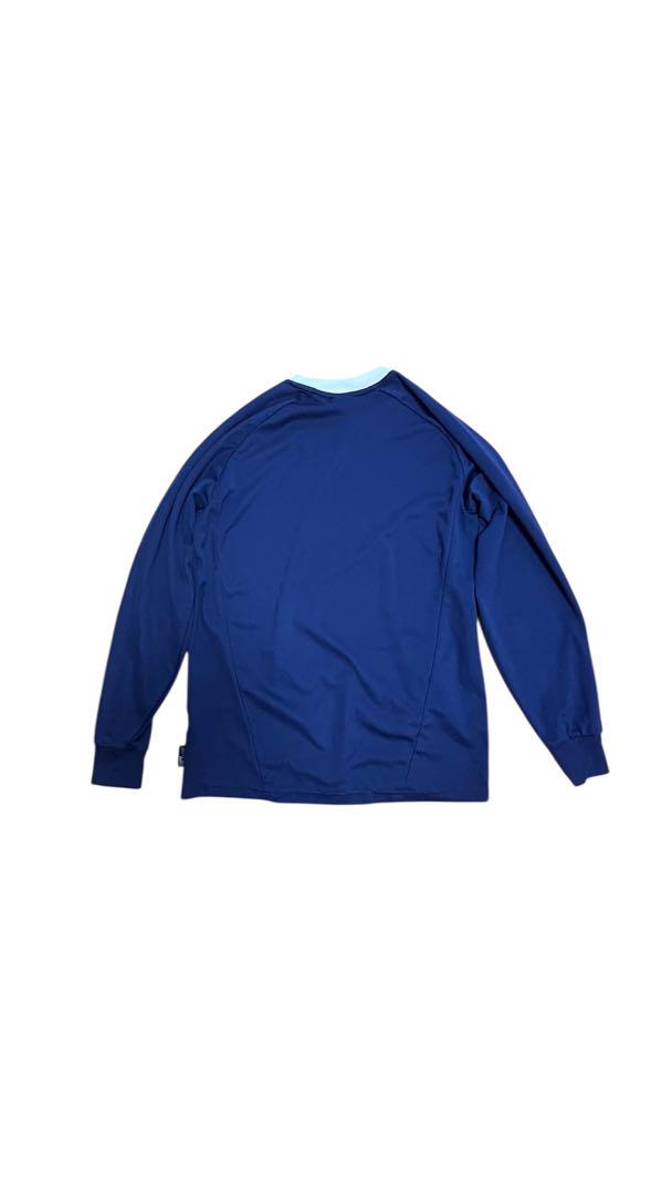 ウェア 00s adidas game shirt archive tech y2k
