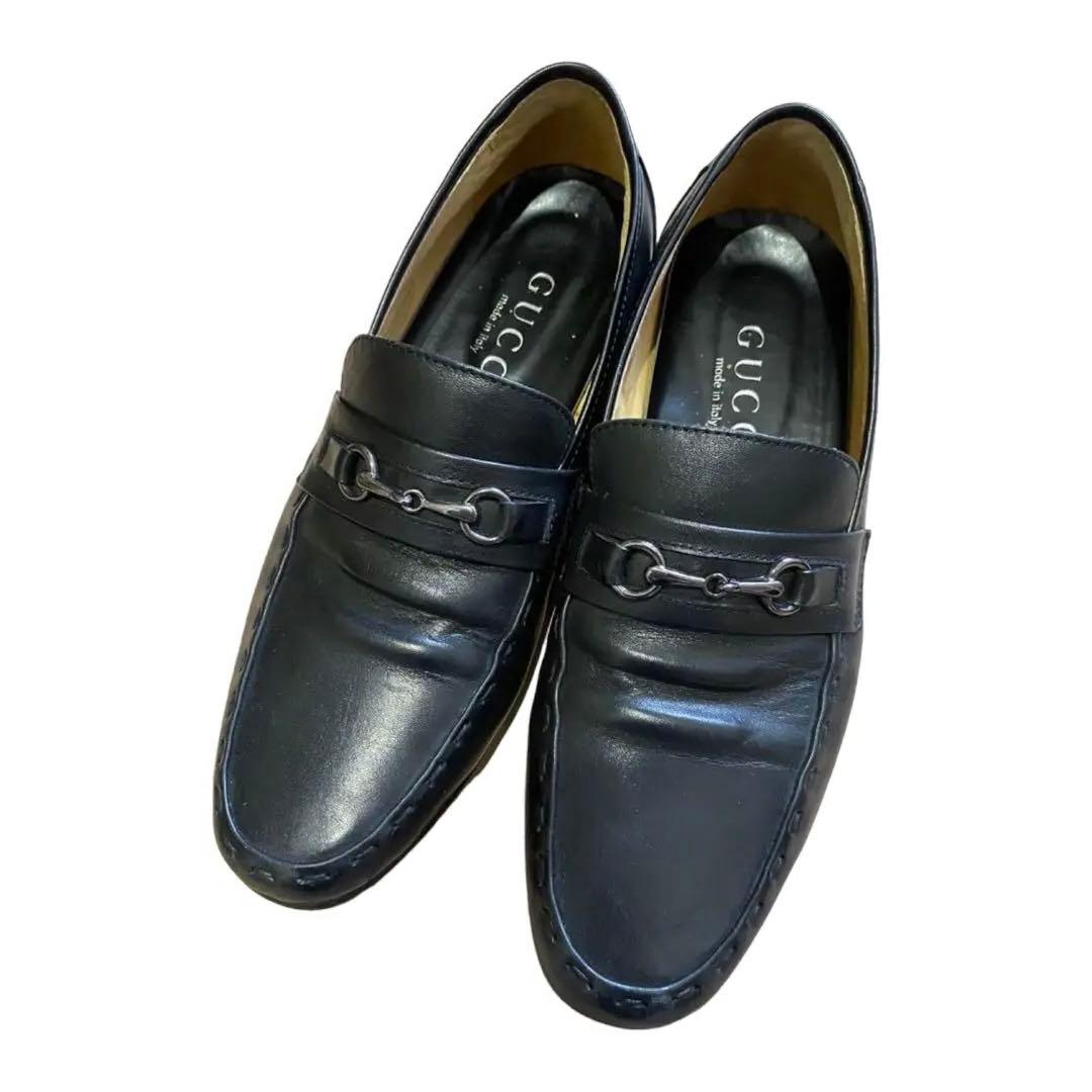 特売 値下げ❗️” GUCCI(グッチ)ローファーブラック オールドグッチ