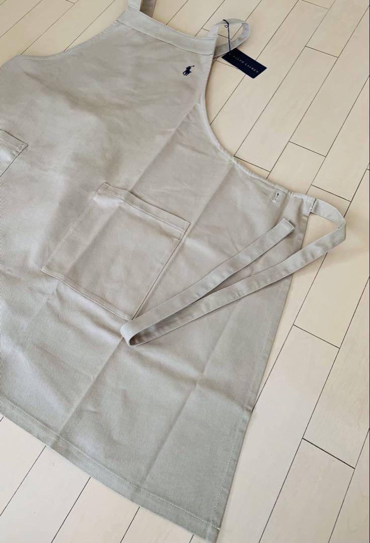 新品タグ付✨】Ralph Lauren ラルフ ベージュエプロン - メルカリ