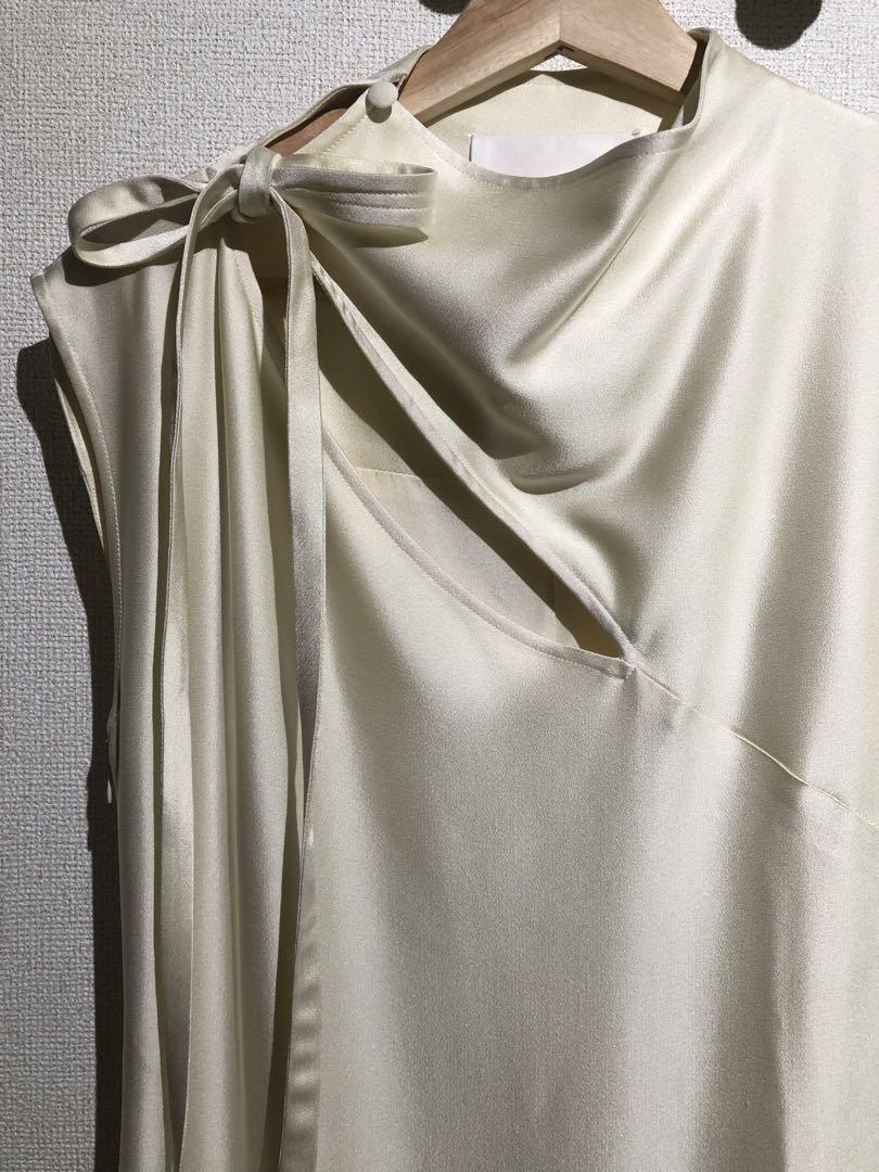 Jil Sander ビスコースサテンドレス JIL SANDER ドレス