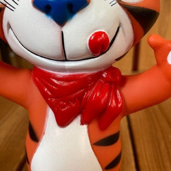 70sヴィンテージケロッグ トニー・ザ・タイガー ソフビ ドール貯金箱