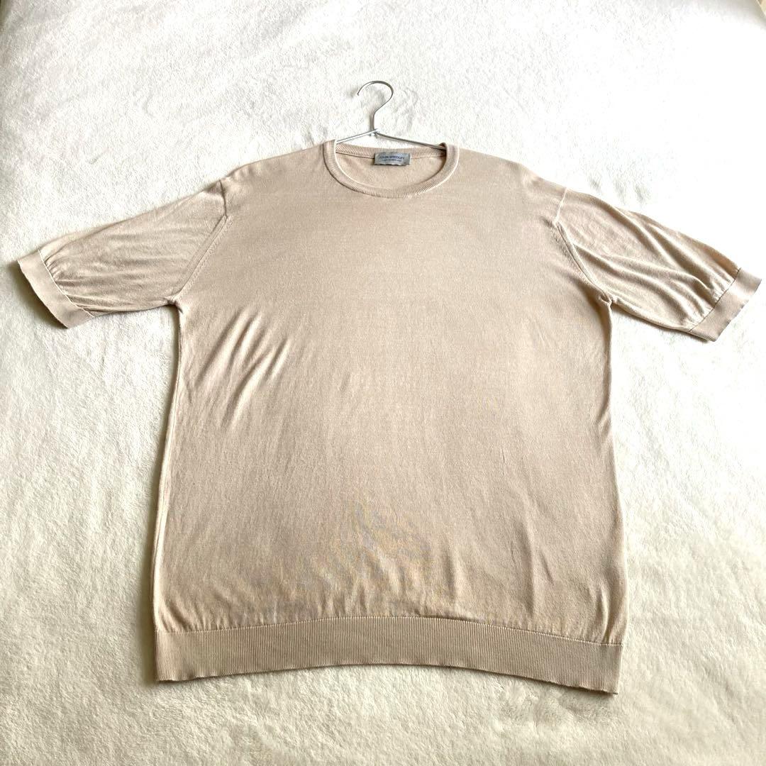 JOHN SMEDLEY ジョンスメドレー クルーネック半袖ニット BELDEN