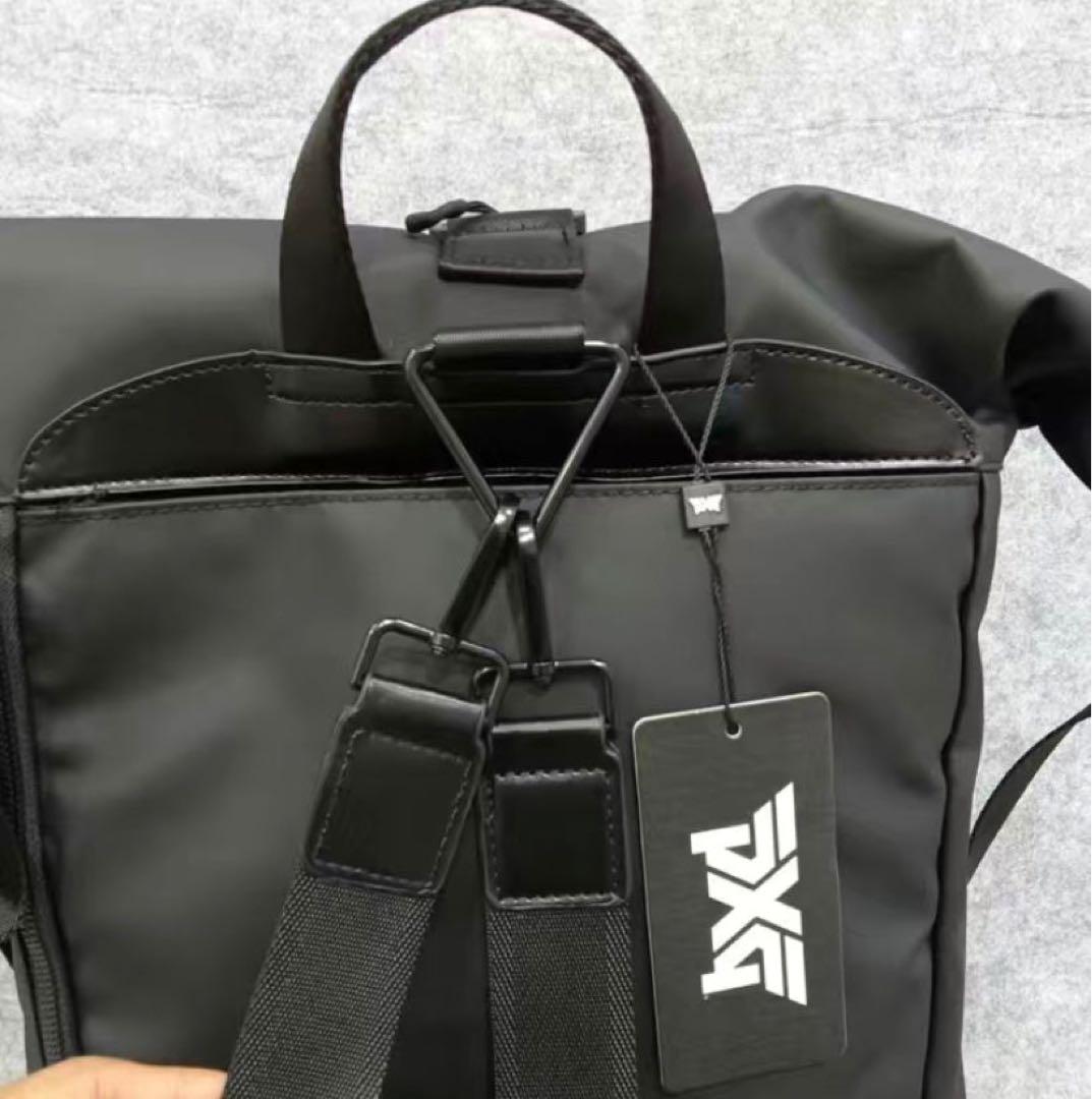 PXG リュックサック ゴルフ ボストンバッグ メンズ ブラック