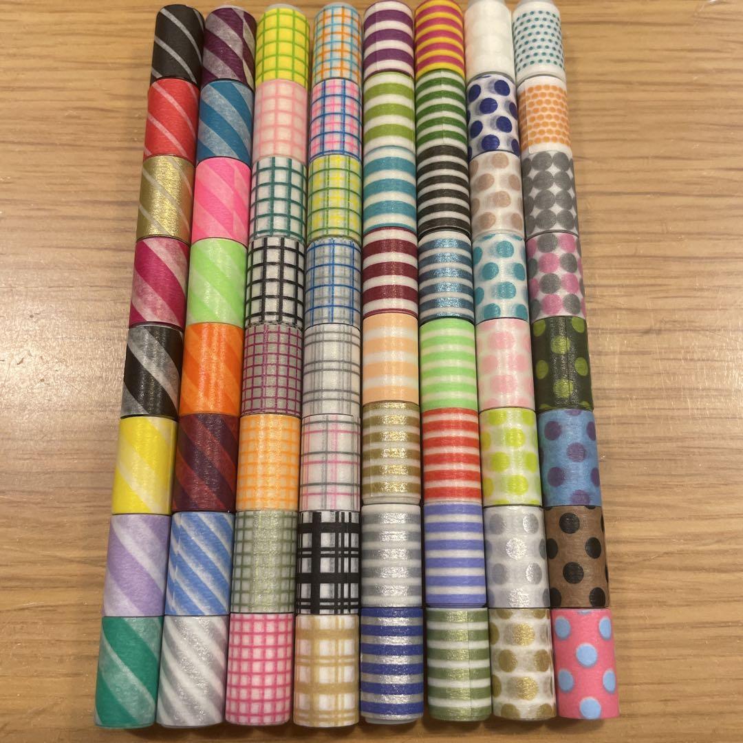648.マスキングテープ 切り売り 64種 - メルカリ