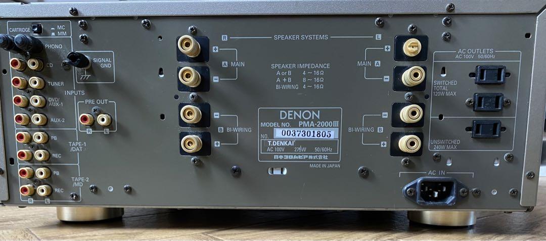 DENON PMA-2000III アンプ本体