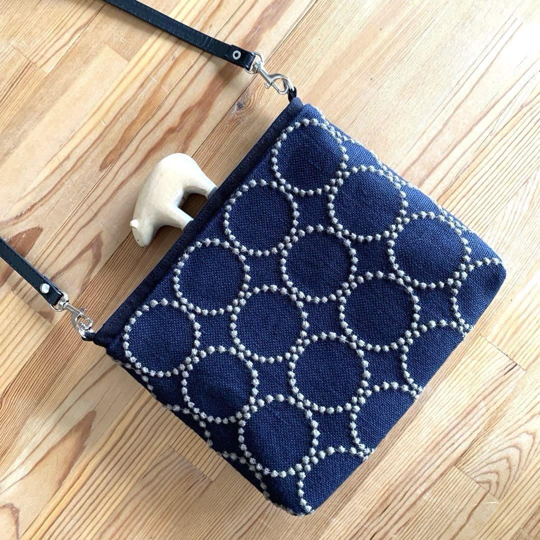 Saleハンドメイド　ミナペルホネン　タンバリン 生地　ポシェット