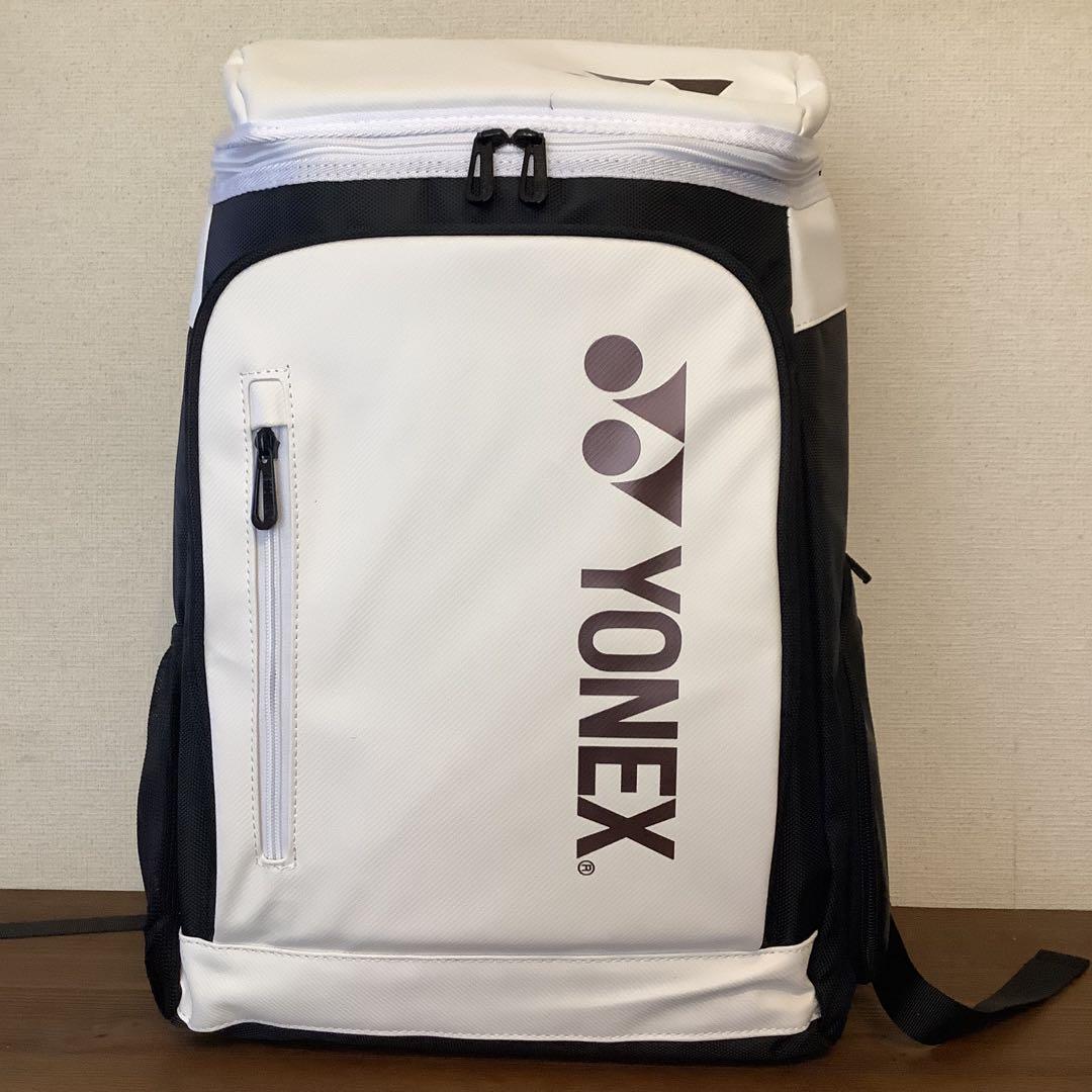 新品未使用　YONEX　バドミントン　テニス　シューズ別収納　リュック型バック