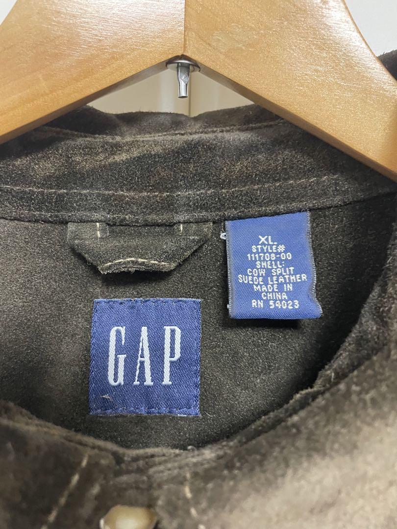 オールドGAP　スウェードシャツ