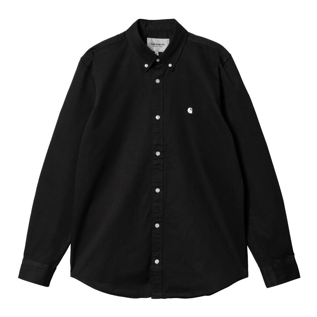 Carhartt L/S Madison Shirt ブラック XL