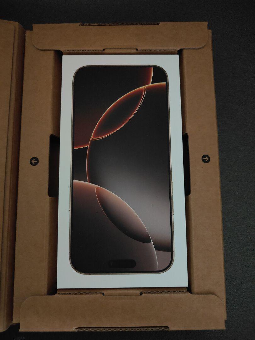 新品未開封 iPhone16 Pro Max 1TB デザートチタニウム