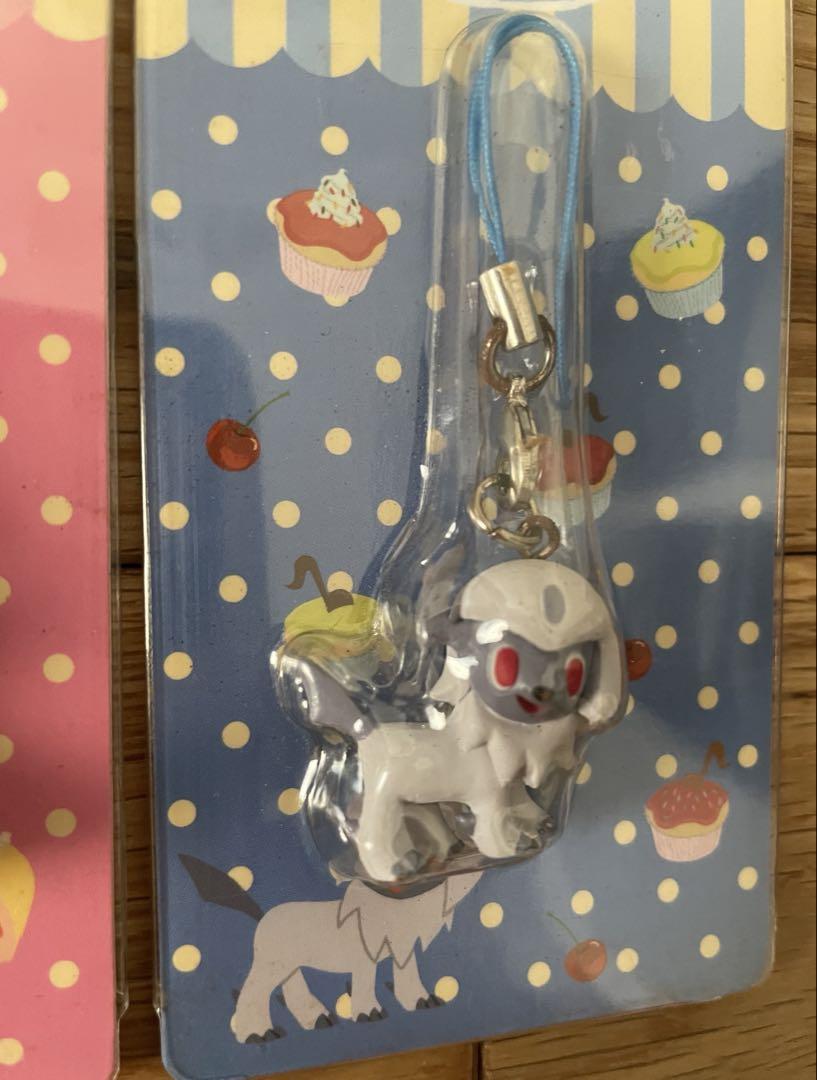 注目ブランドのギフト pokemon ポケモンセンター time ストラップ アブソル ミロカロス キーホルダー・アクリルキーホルダー