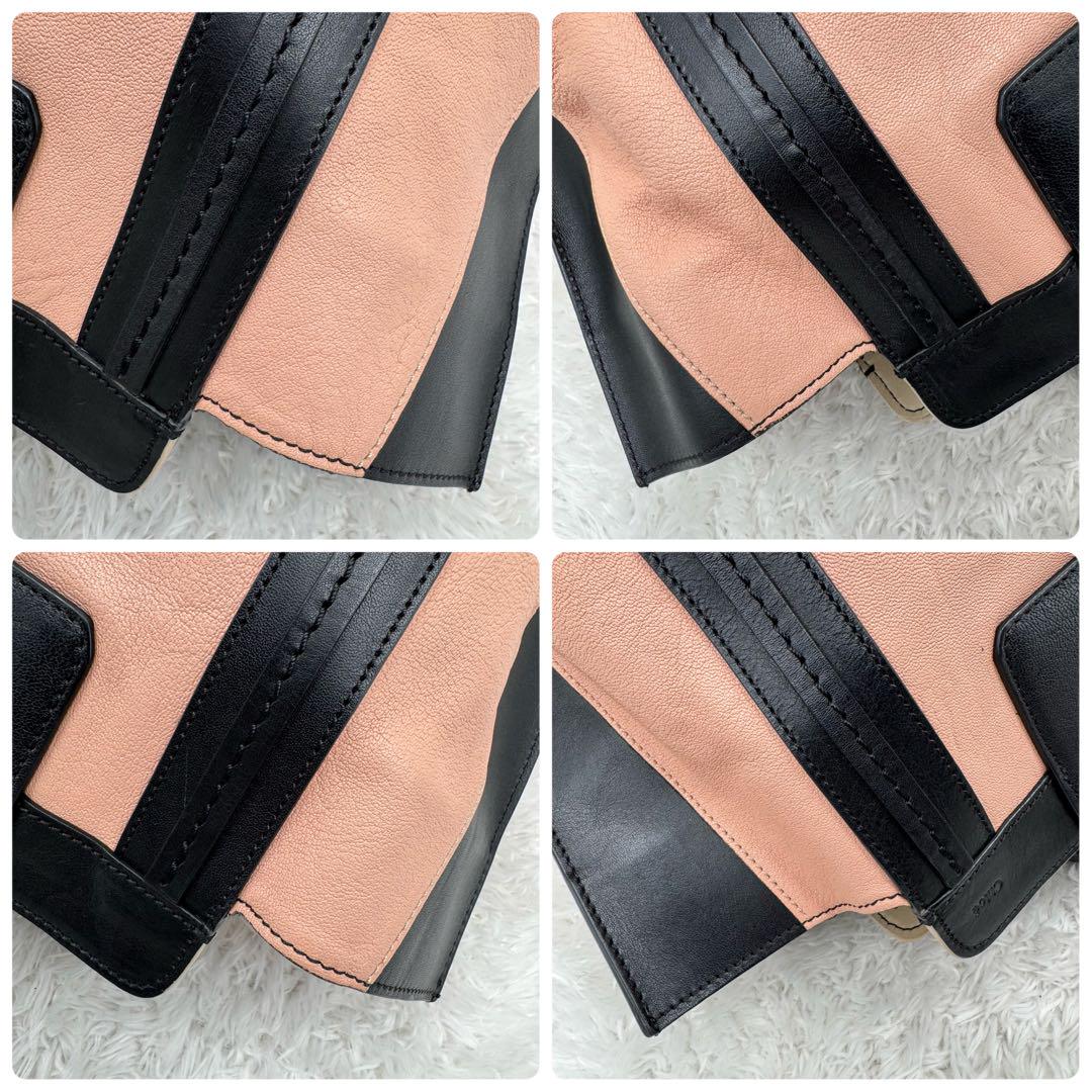 美品 クロエ アリソン レザー トートバッグ ハンドバッグ