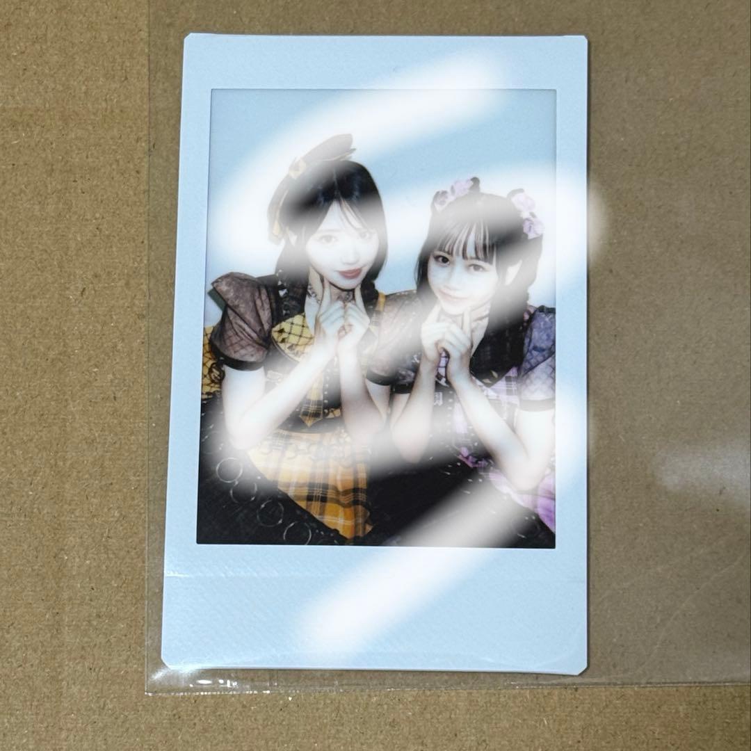 FRUITSZIPPER 鎮西寿々歌 松本かれん ペアチェキ新品、♥