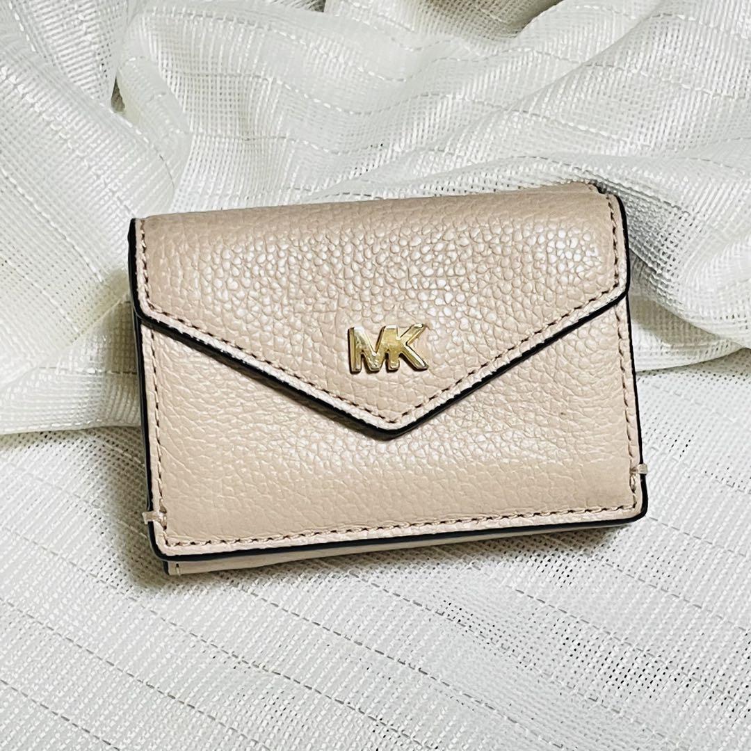 MICHAEL KORS マイケルコース 三つ折り財布 ソフトピンク - メルカリ