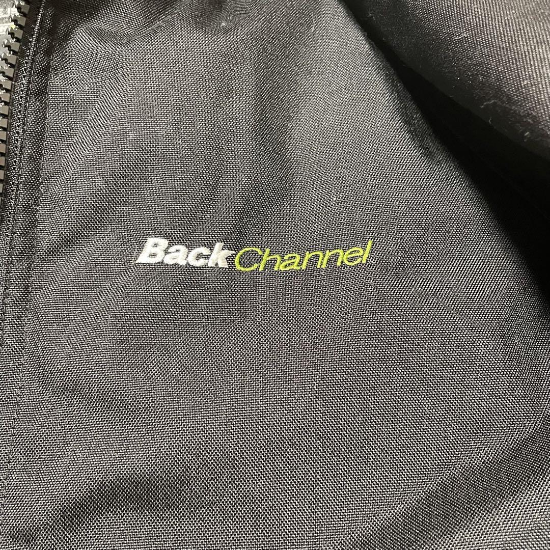BackChannel ブラック ナイロンジャケット M Back Channel - BackChannel バックチャンネル MA-1 ナイロン