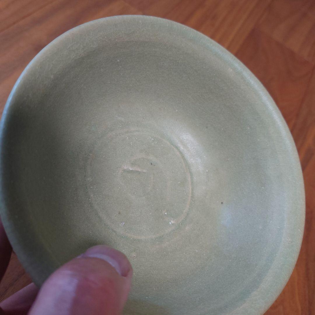 茶碗　青磁