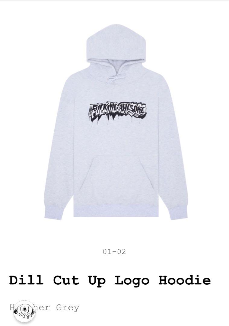 fucking awesome dil cut up logoパーカー 15,500円