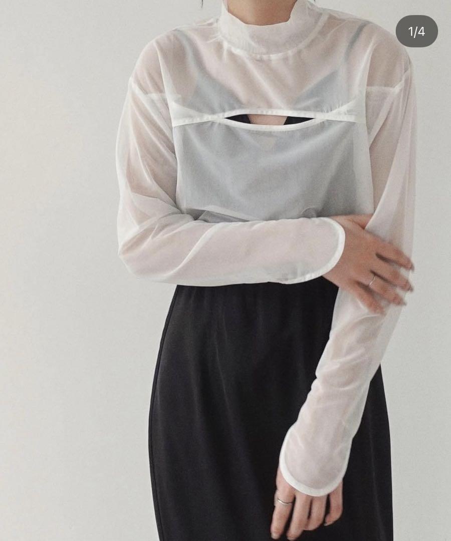 CAFUL ラメルーズプルオーバー キャミ インナー セット 美品
