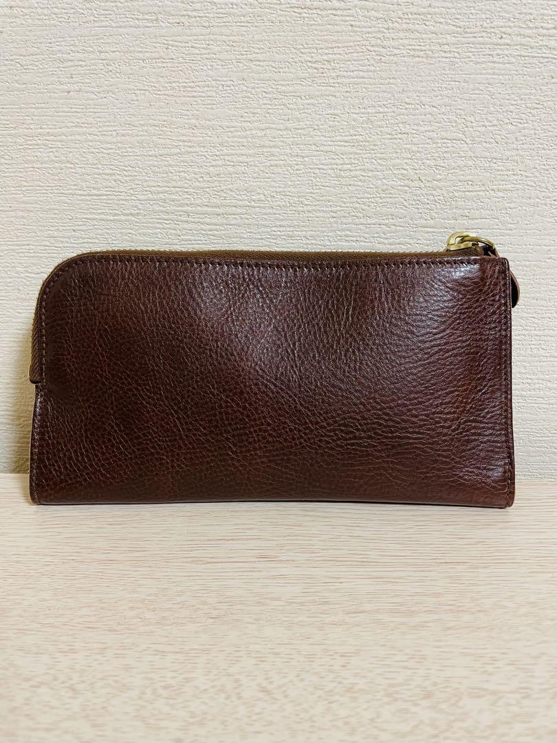 Koronプロフ必読です☆イルビゾンテ 長財布 L字ファスナー 茶