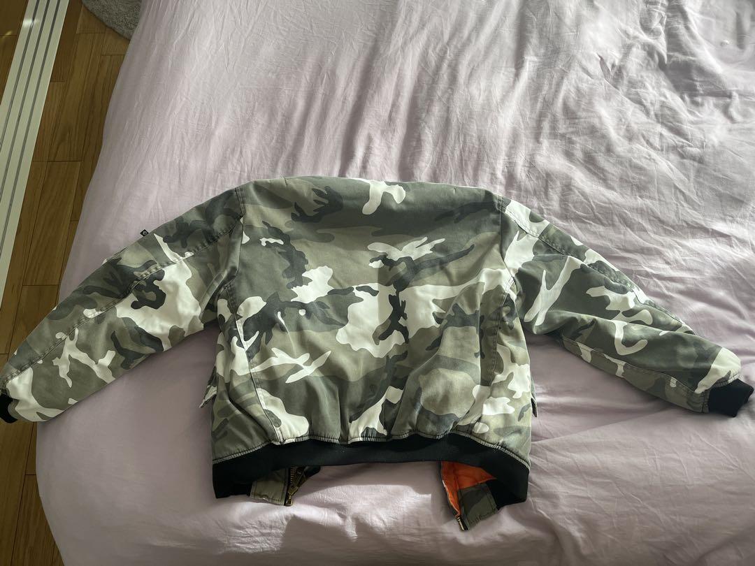 fostex garments ボンバージャケット 迷彩 カモ