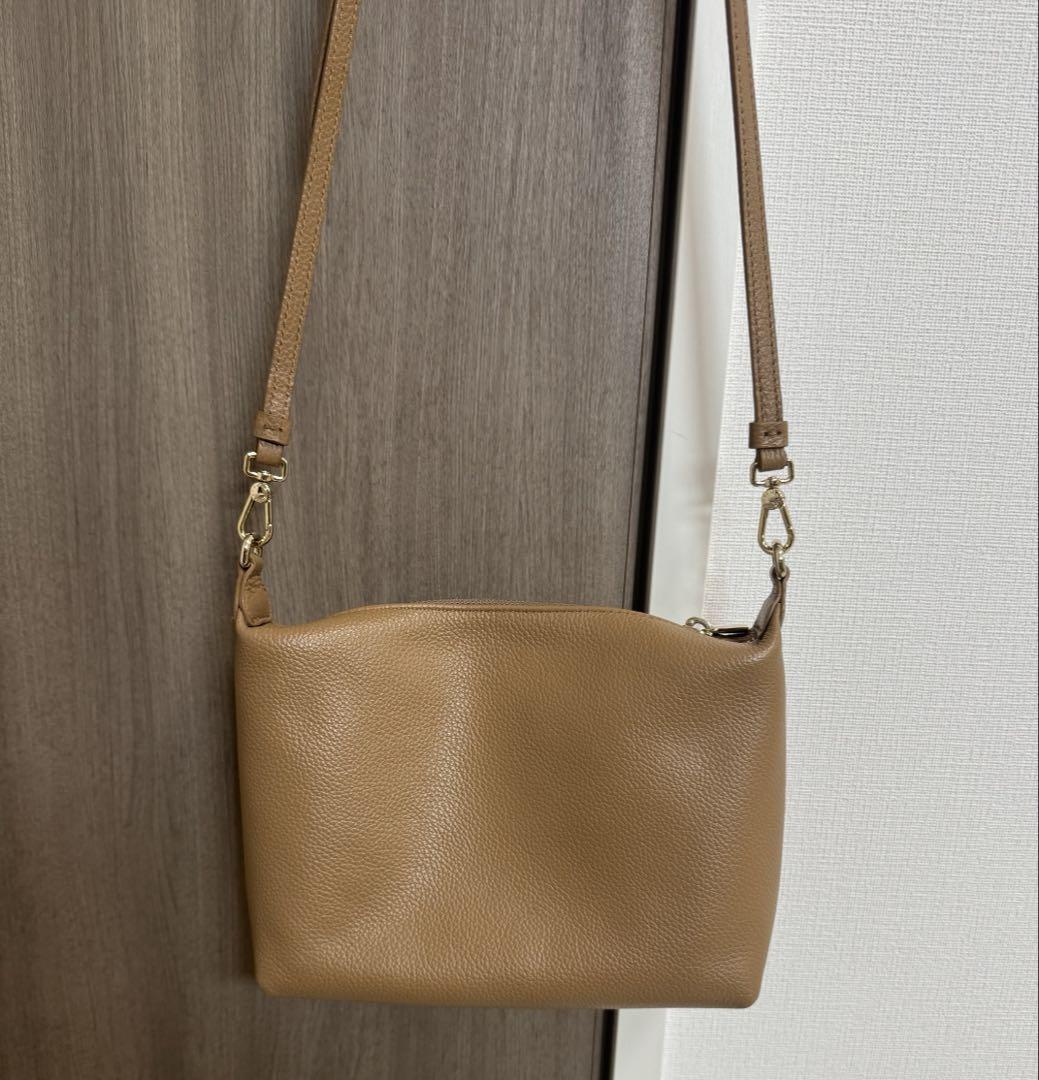 FURLAショルダーバッグ ブラウン - メルカリ