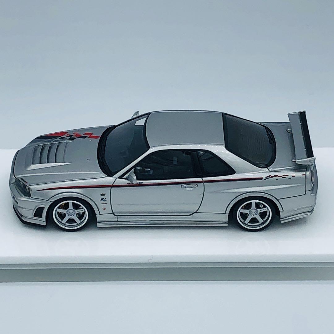 メイクアップ 1/43 日産 GT-R (BNR34) NISMO R-tune