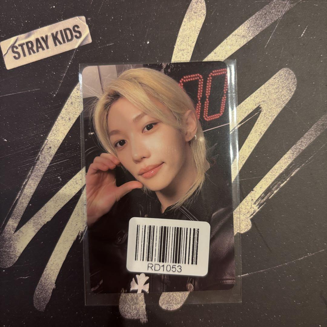 ラスト1点　Stray Kids スキズ　フィリックス　中国 ヨントン トレカ Stray kids フィリックス MAXIDENT 中国 withfans トレカ フォト