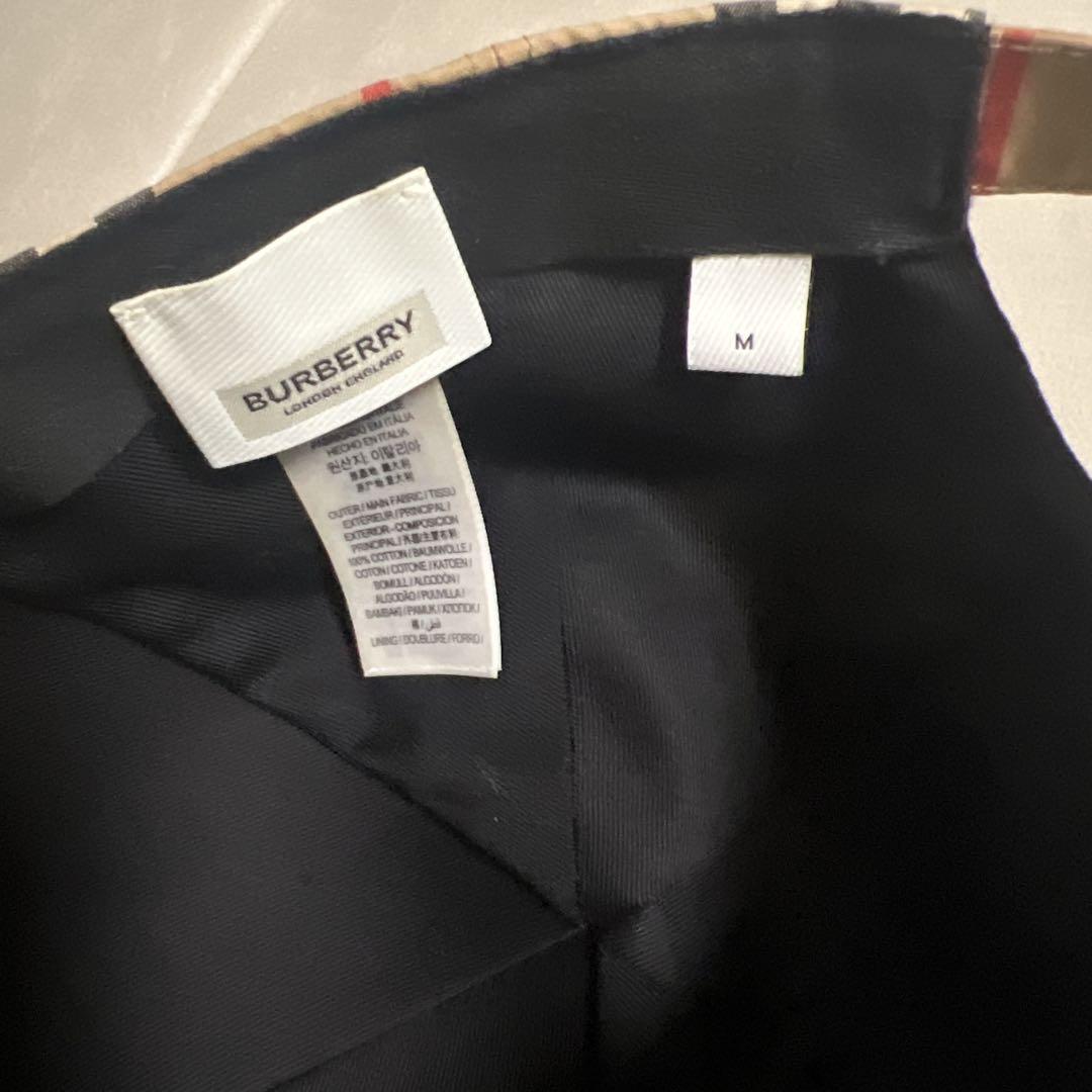 Burberry キャップ Mサイズ