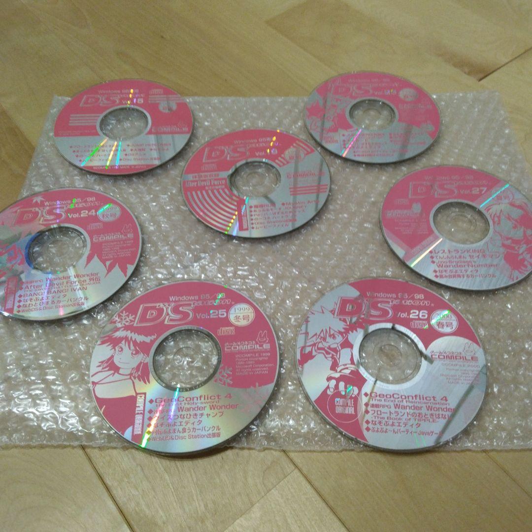 ディスクステーション Vol.15,19,23~27 7枚セット ディスクのみ