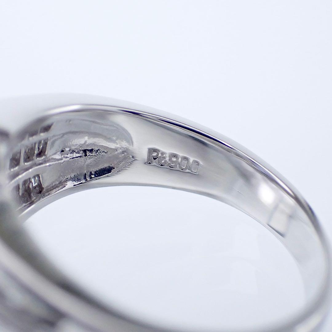 タンザナイト1.70ct ダイヤモンド0.66ct Pt900リング　指輪