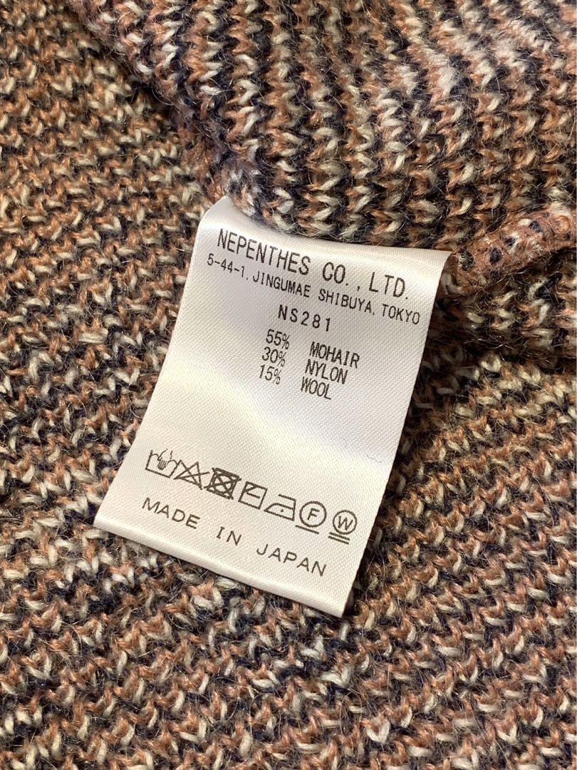 NEEDLES 23AW ニードルス 未使用 モヘア カーディガン ペイズリー