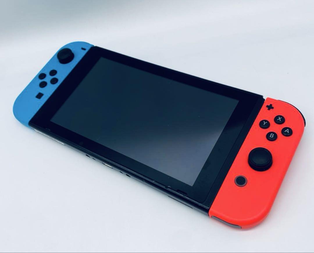 【ほぼ完品】ニンテンドースイッチ 本体 Nintendo Switch ネオン
