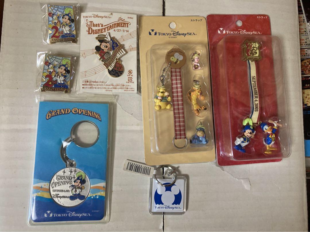 ディズニーシー　ストラップ等各種
