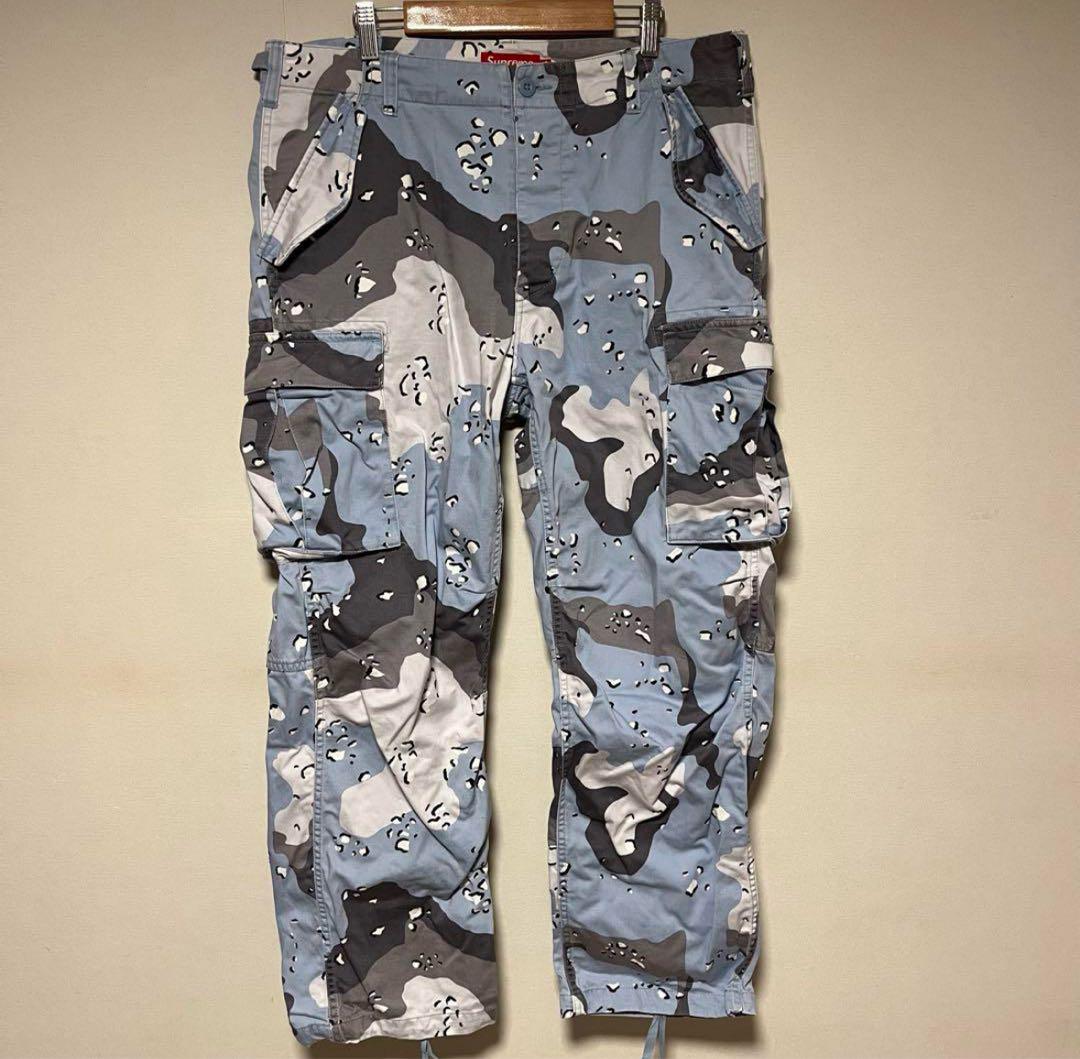 パンツ Supreme Cargo PANT Blue Chocolate Chip