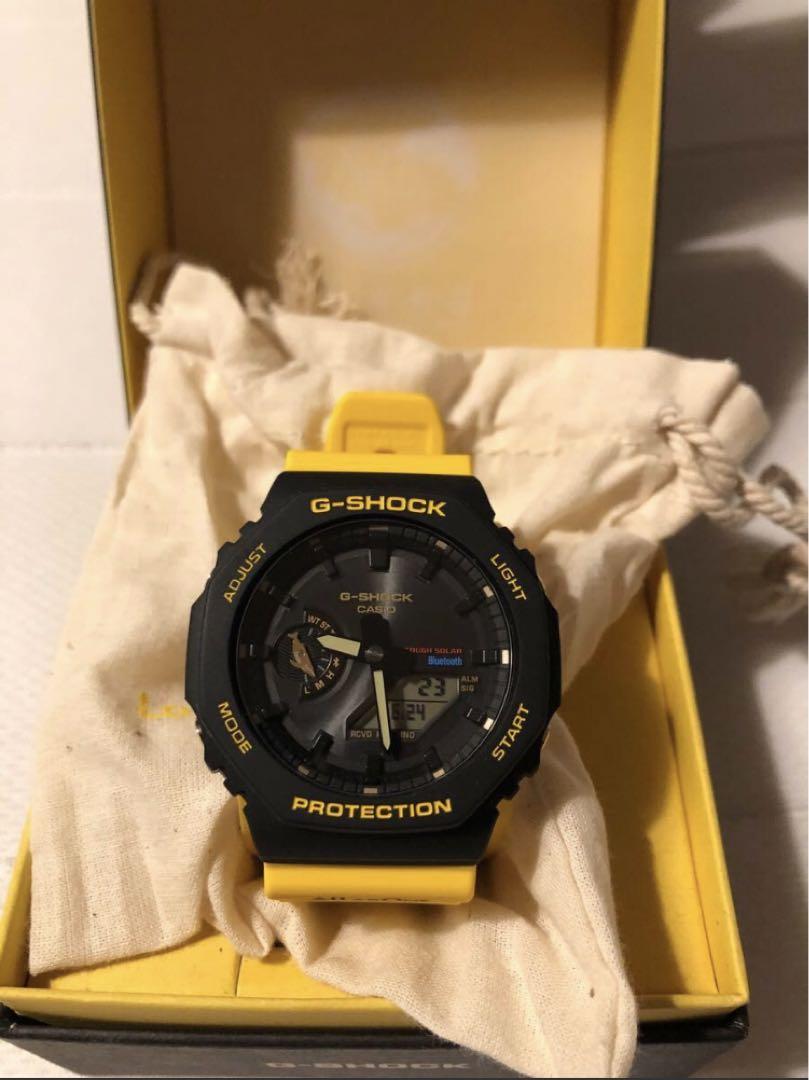G-SHOCKGA-B2100K-9AJR イルクジ 限定品40周年缶バッジ付き 大人の上質