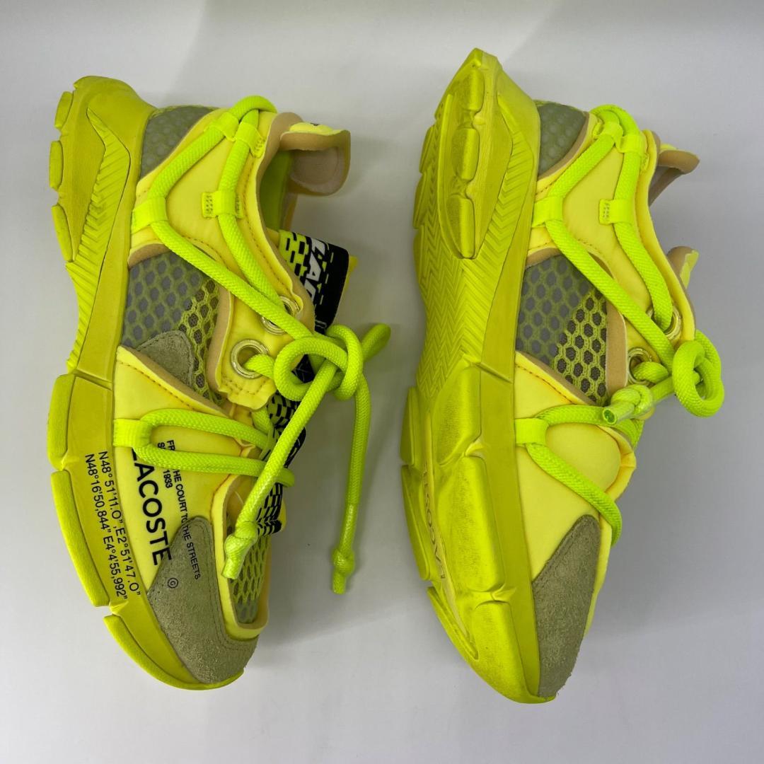 美品✨ラコステ Active Runway スニーカー イエロー 29cm相当