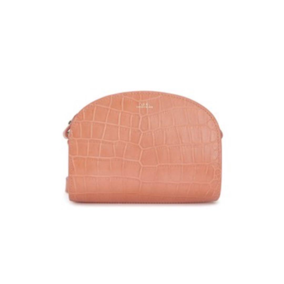 A.P.C ハーフムーン ミニ クロコ ピンク | www.avredentor.com.br