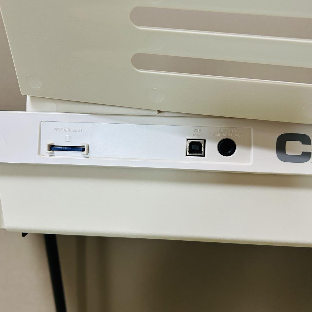 電子キーボード LK-211 光ナビゲーション カシオ+純正スタンド+椅子