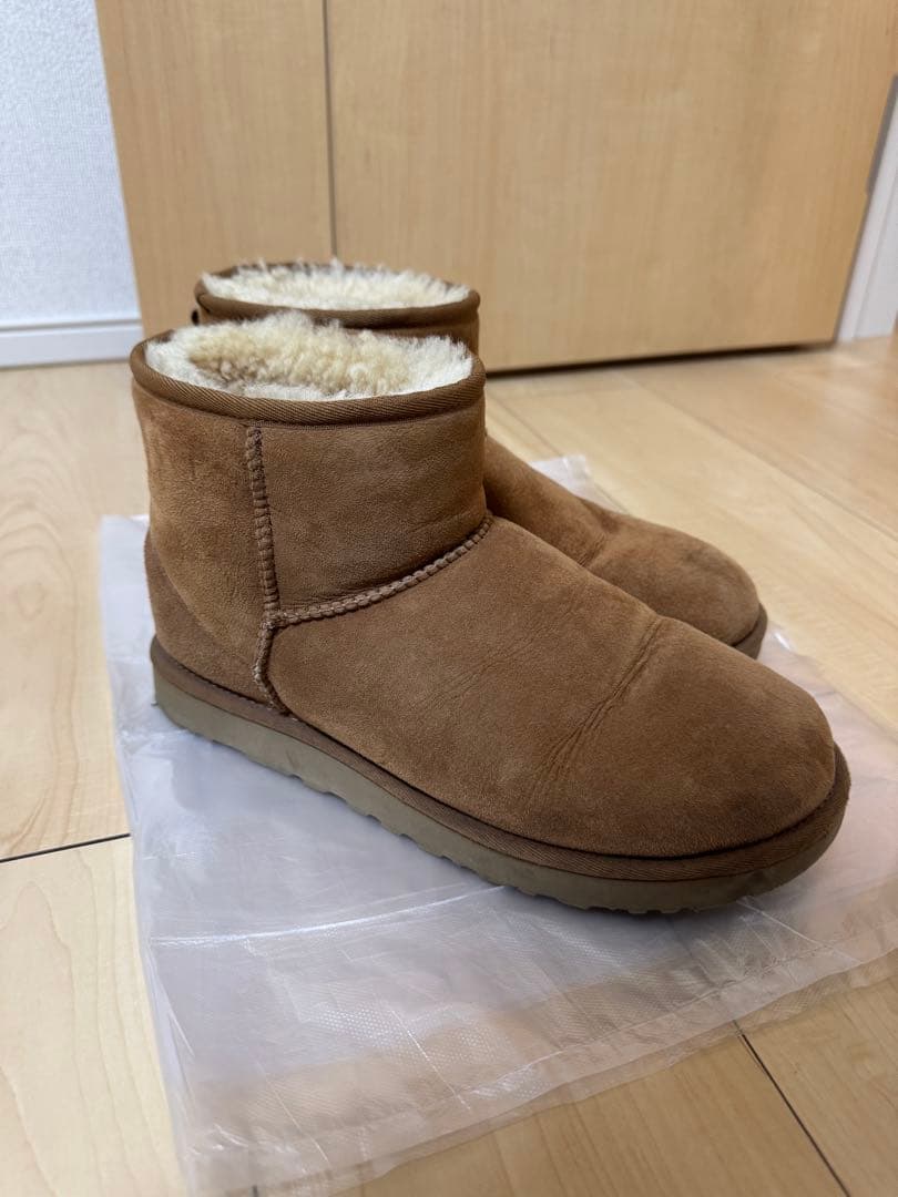 UGG ブラウン ショートブーツ メンズ27cm UGG ODELLYA_COM
