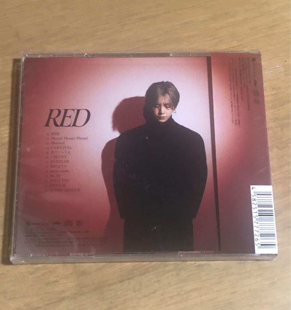 山田涼介 RED CD Ryosuke Yamada (山田涼介) 1stソロアルバム『RED』4月16日発売