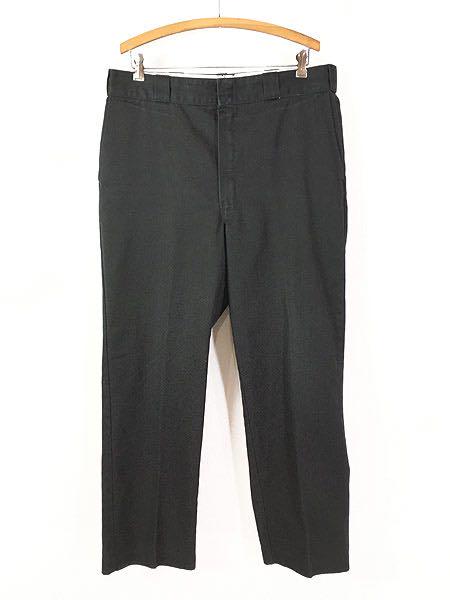 特価在庫 80s USA製 Dickies ディッキーズ 874ワークパンツ 黒 W38 SAR3l-m41160455596 格安最安値
