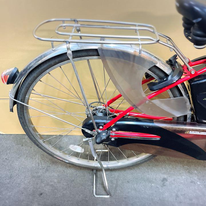 電動自転車 Panasonic vivi CHARGE D レッド 完成車配送 FOPCj-m41162190047 最新品在庫