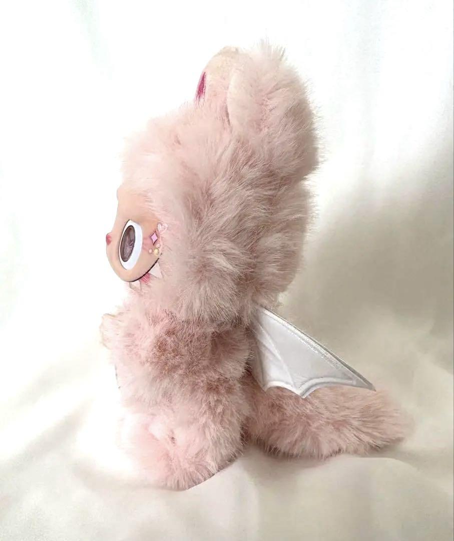 ZIMOMO ジモモ ピンクAngel ホワイト羽　ふわふわぬいぐるみ ZIMOMO ジモモ ピンクAngel ホワイト羽 ふわふわぬいぐるみ